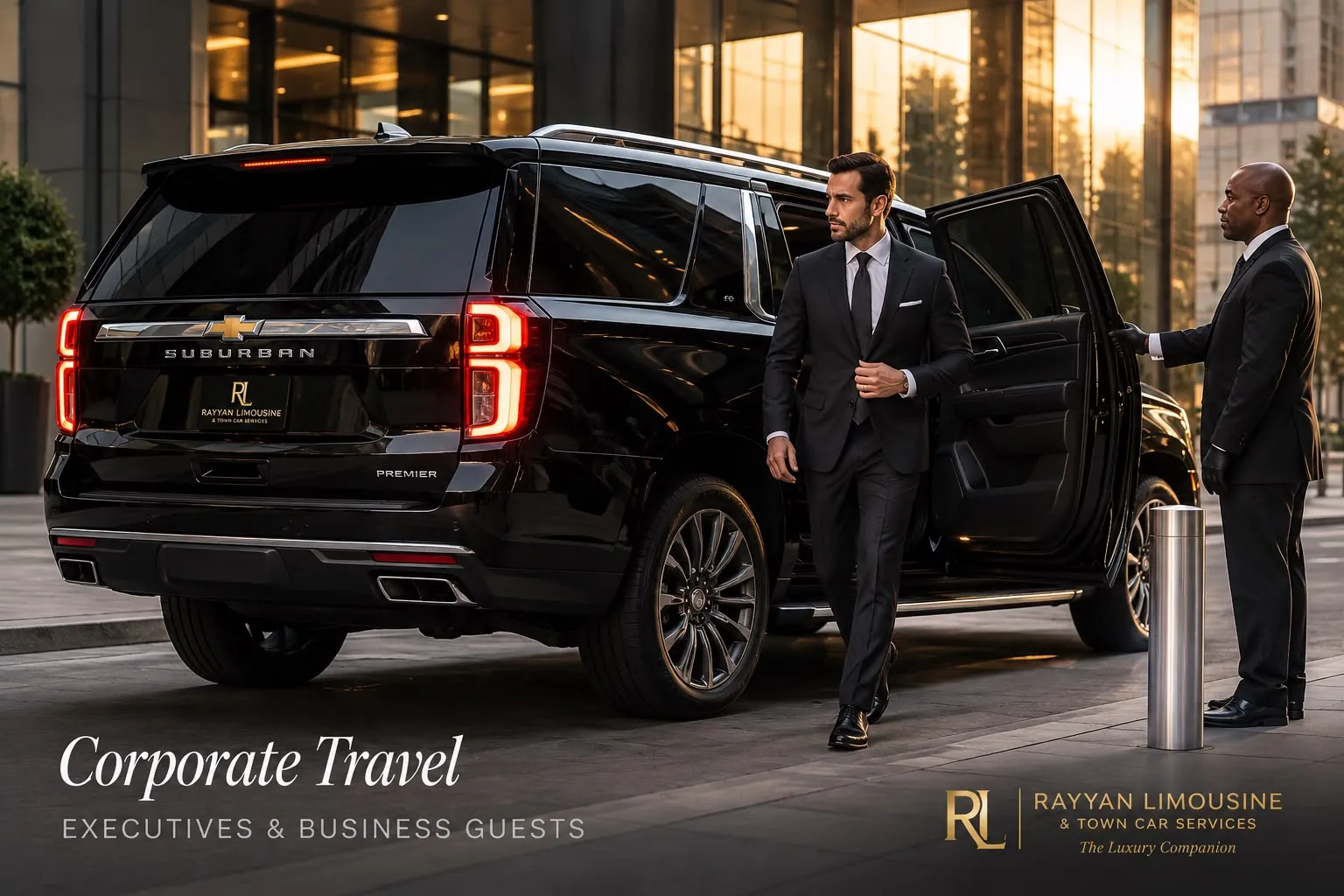 Corporate Travel — Rayyan Limousine chauffeur service in Houston
